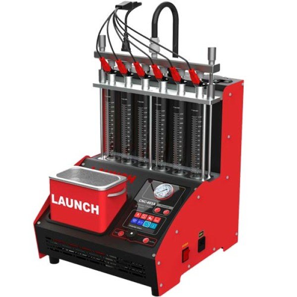 Maquina lavadora de inyectores