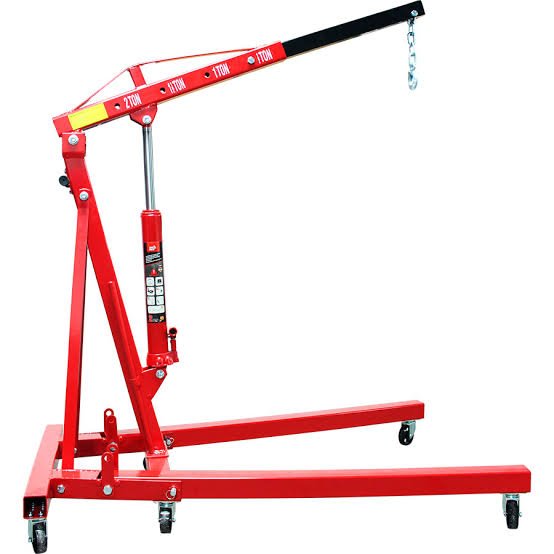 Grúa tipo pluma para motor 2 toneladas